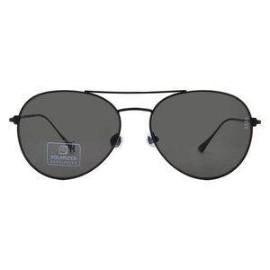 New Authentic Vedi Vero Polarized Grey Square Ladies Sunglasses VRBM04 BLKP 57 V